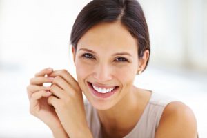 woman with beautiful smile