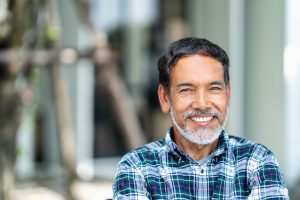 portrait of a smiling man