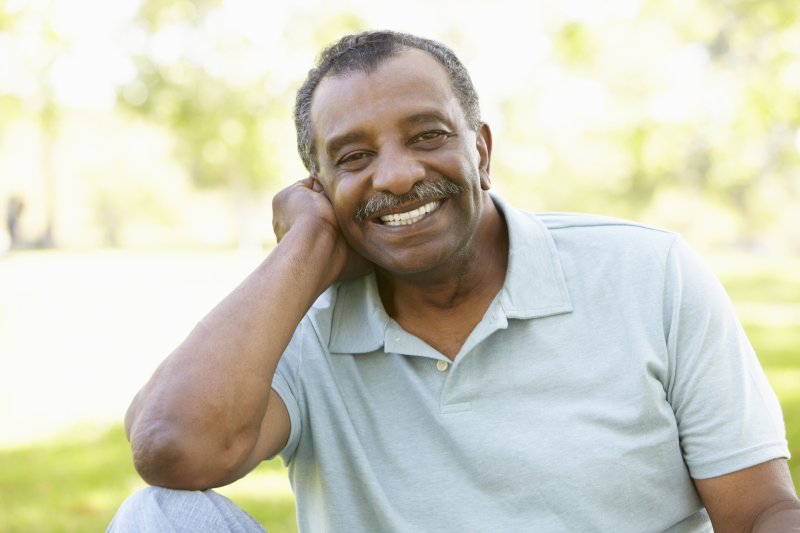 an older gentleman smiling